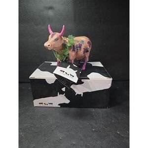 Cow Parade Fine Wine Bovine Figurine, Westland Giftware, #7324, Box and tag